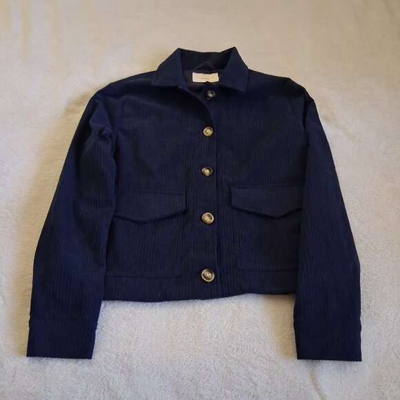 Thread & Supply Women's Size Small Navy Blue Hughes Lightweight Jacket - Picture 5 of 15